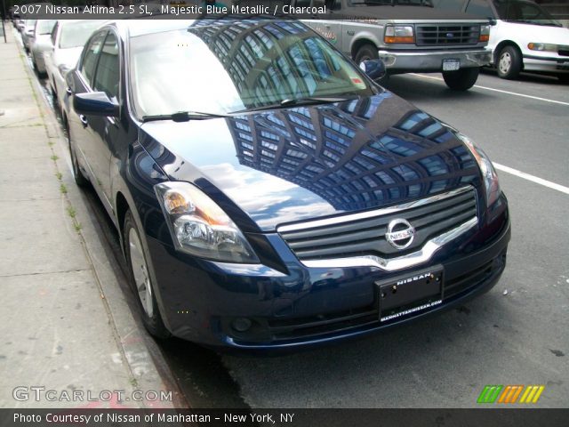 2007 Nissan Altima 2.5 SL in Majestic Blue Metallic