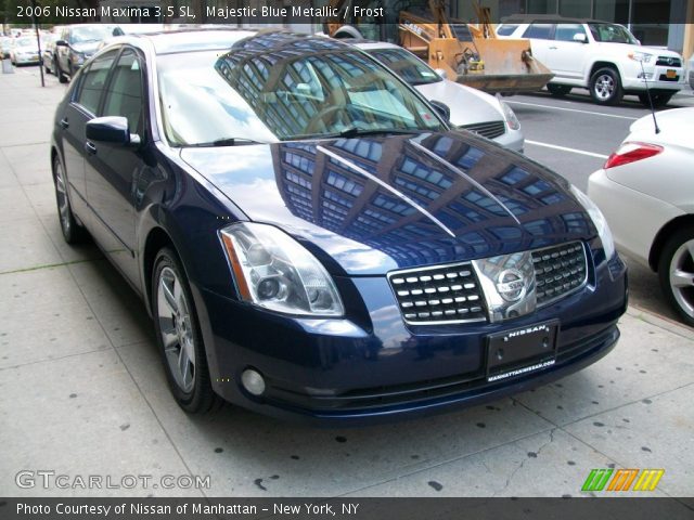 2006 Nissan Maxima 3.5 SL in Majestic Blue Metallic