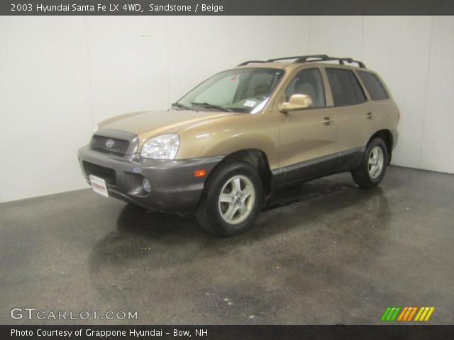 2003 Hyundai Santa Fe LX 4WD in Sandstone
