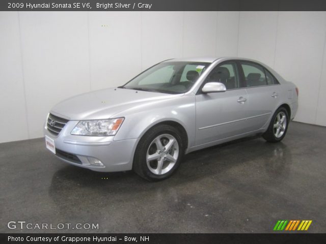 2009 Hyundai Sonata SE V6 in Bright Silver
