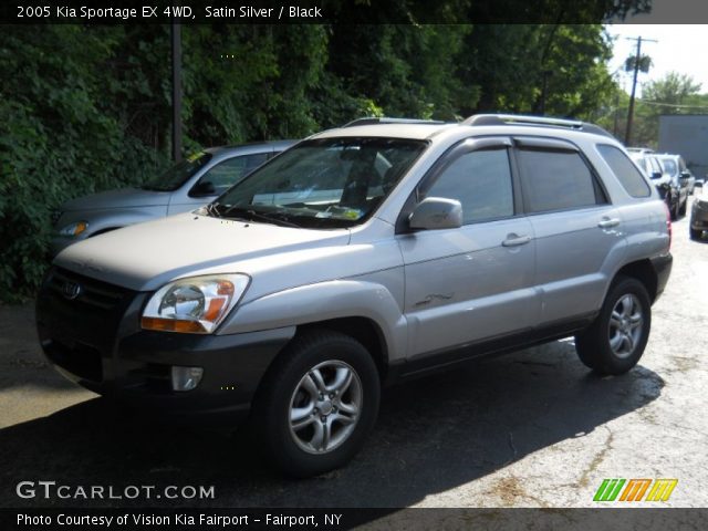 2005 Kia Sportage EX 4WD in Satin Silver