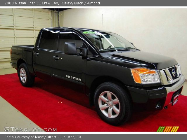 2008 Nissan Titan SE Crew Cab in Galaxy Black