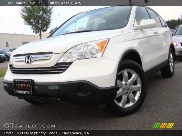 2007 Honda CR-V EX-L in Taffeta White