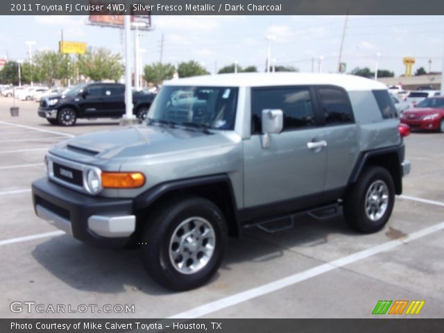 2011 Toyota FJ Cruiser 4WD in Silver Fresco Metallic