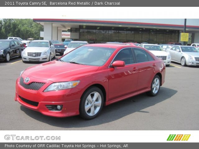 2011 Toyota Camry SE in Barcelona Red Metallic