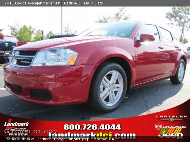 2011 Dodge Avenger Mainstreet in Redline 2 Pearl