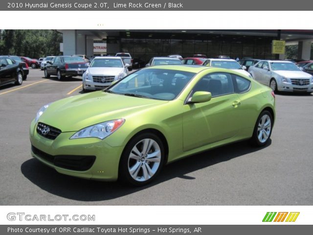 2010 Hyundai Genesis Coupe 2.0T in Lime Rock Green