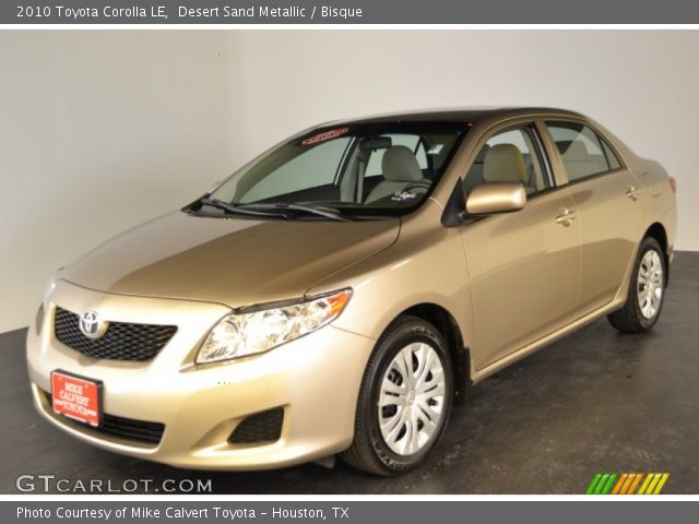 2010 Toyota Corolla LE in Desert Sand Metallic