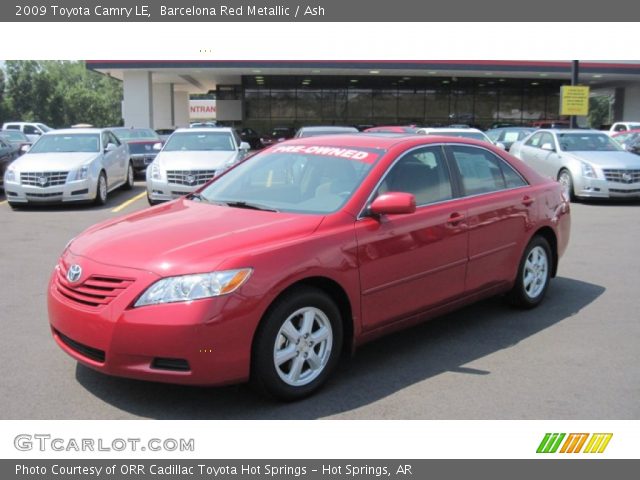 2009 Toyota Camry LE in Barcelona Red Metallic