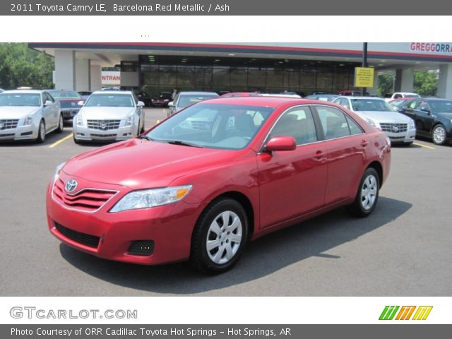 2011 Toyota Camry LE in Barcelona Red Metallic