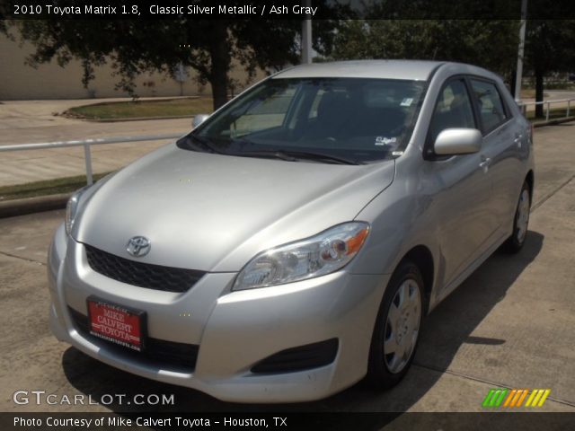 2010 Toyota Matrix 1.8 in Classic Silver Metallic