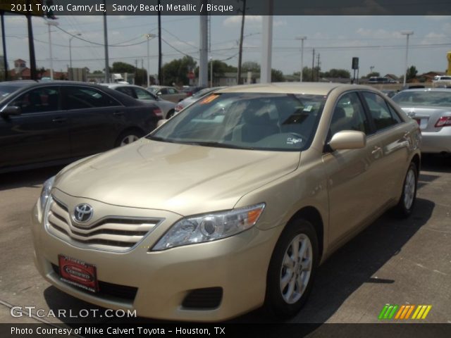 2011 Toyota Camry LE in Sandy Beach Metallic