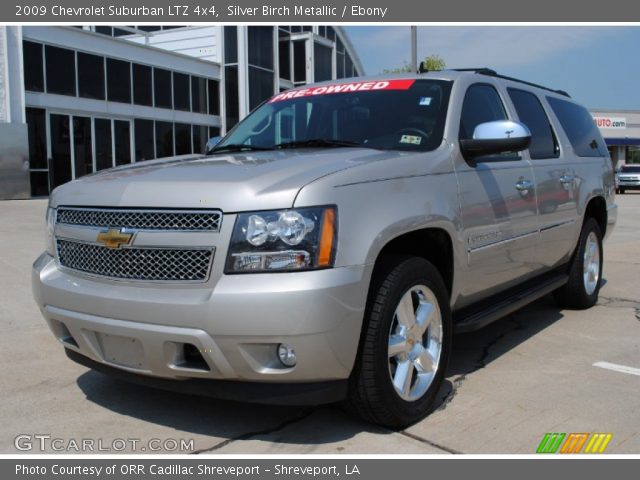 2009 Chevrolet Suburban LTZ 4x4 in Silver Birch Metallic