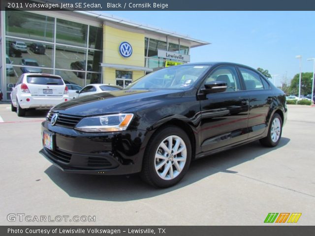 2011 Volkswagen Jetta SE Sedan in Black