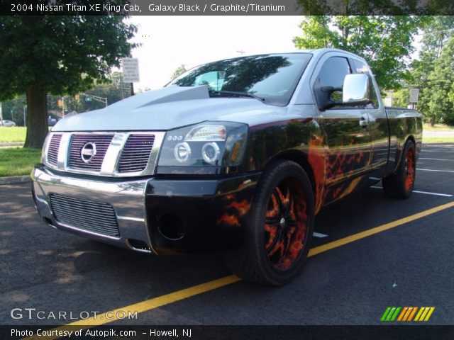 2004 Nissan Titan XE King Cab in Galaxy Black