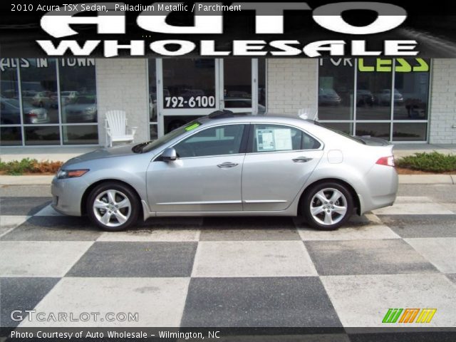 2010 Acura TSX Sedan in Palladium Metallic
