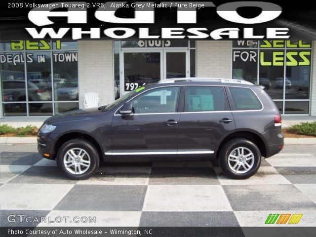 2008 Volkswagen Touareg 2 VR6 in Alaska Grey Metallic