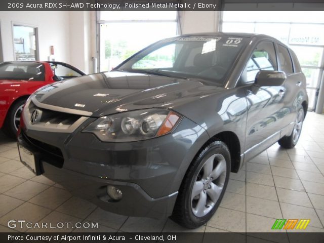 2009 Acura RDX SH-AWD Technology in Polished Metal Metallic