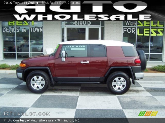 2010 Toyota FJ Cruiser  in Brick Red