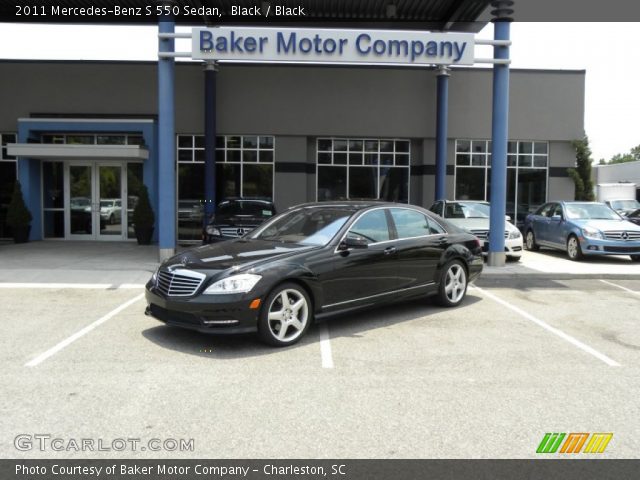 2011 Mercedes-Benz S 550 Sedan in Black