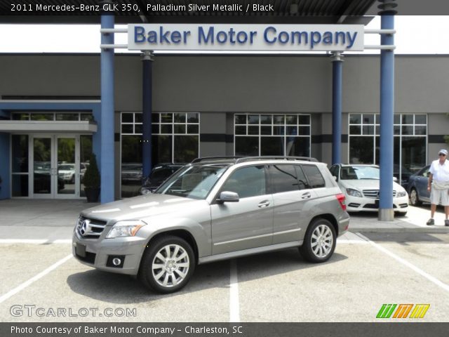 2011 Mercedes-Benz GLK 350 in Palladium Silver Metallic