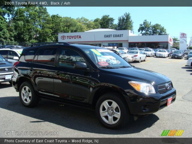 2008 Toyota RAV4 4WD in Black