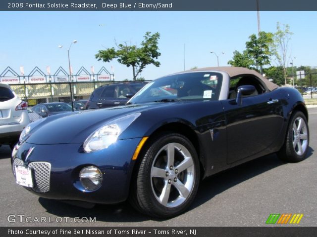 2008 Pontiac Solstice Roadster in Deep Blue