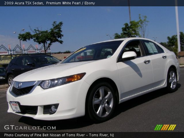 2009 Acura TSX Sedan in Premium White Pearl