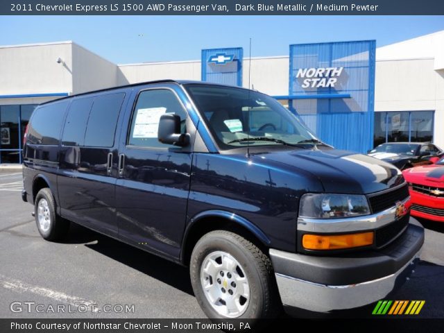Chevrolet Express Ls Awd Passenger Van In Dark Blue Metallic Chevrolet Express Ls Awd Passenger Van In Dark Blue Metallic