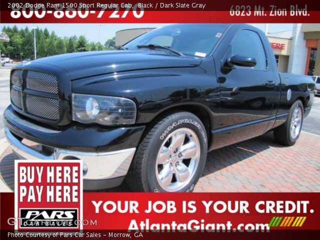 2002 Dodge Ram 1500 Sport Regular Cab in Black