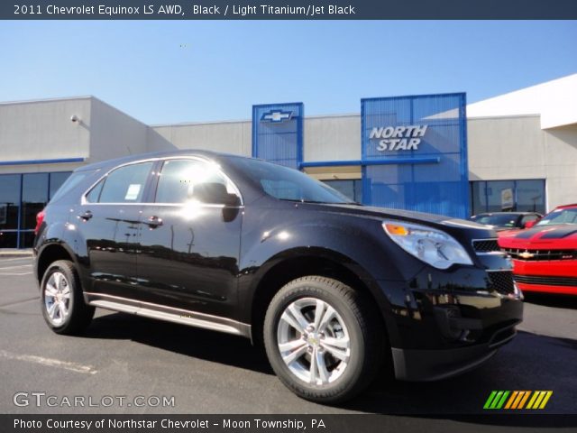 2011 Chevrolet Equinox LS AWD in Black