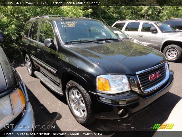 2005 GMC Envoy SLE 4x4 in Carbon Black Metallic