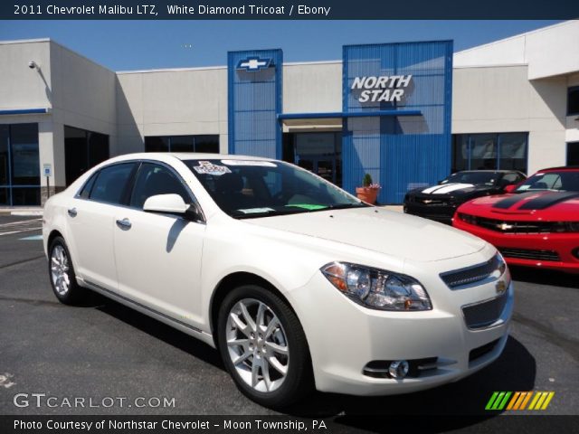 2011 Chevrolet Malibu LTZ in White Diamond Tricoat