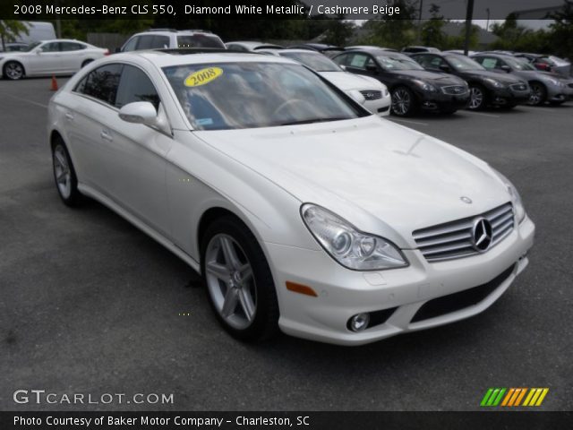 2008 Mercedes-Benz CLS 550 in Diamond White Metallic