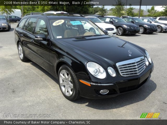 2008 Mercedes-Benz E 350 4Matic Wagon in Black