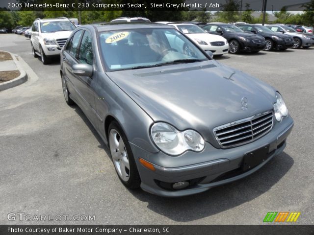 2005 Mercedes-Benz C 230 Kompressor Sedan in Steel Grey Metallic