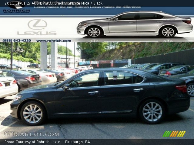2011 Lexus LS 460 L AWD in Smoky Granite Mica