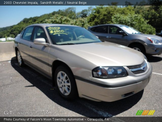 2003 Chevrolet Impala  in Sandrift Metallic