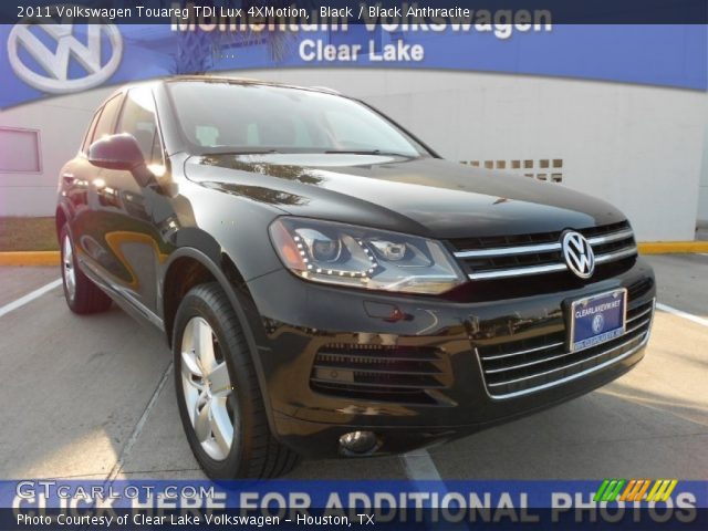 2011 Volkswagen Touareg TDI Lux 4XMotion in Black