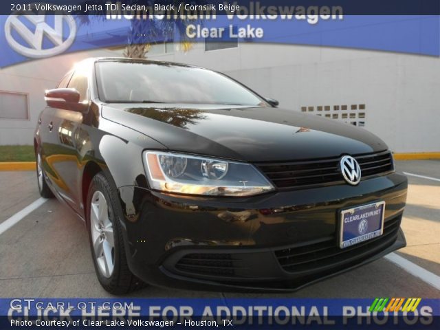 2011 Volkswagen Jetta TDI Sedan in Black