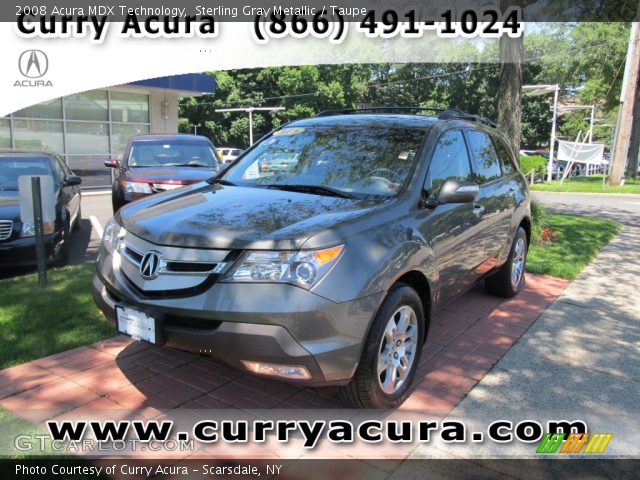 2008 Acura MDX Technology in Sterling Gray Metallic