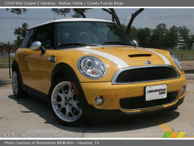 2008 Mini Cooper S Hardtop in Mellow Yellow