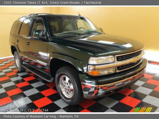 2002 Chevrolet Tahoe LT 4x4 in Forest Green Metallic