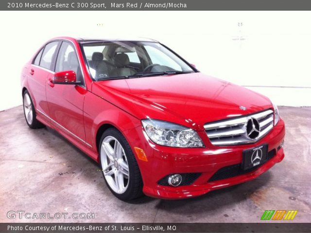 2010 Mercedes-Benz C 300 Sport in Mars Red