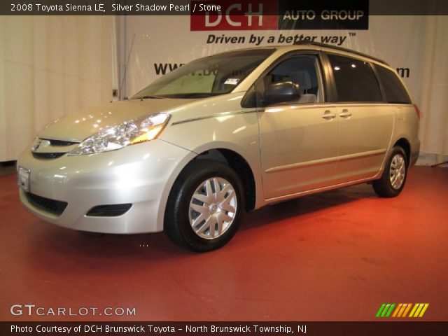 2008 Toyota Sienna LE in Silver Shadow Pearl
