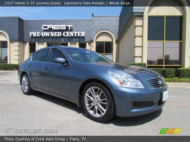 2007 Infiniti G 35 Journey Sedan in Lakeshore Slate Metallic