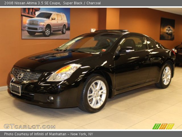 2008 Nissan Altima 3.5 SE Coupe in Super Black