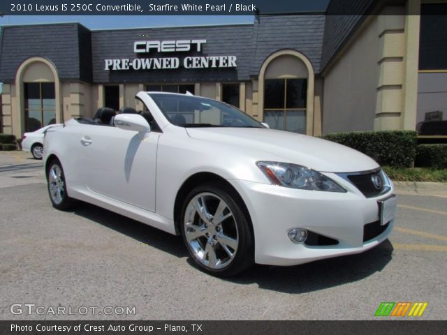 2010 Lexus IS 250C Convertible in Starfire White Pearl