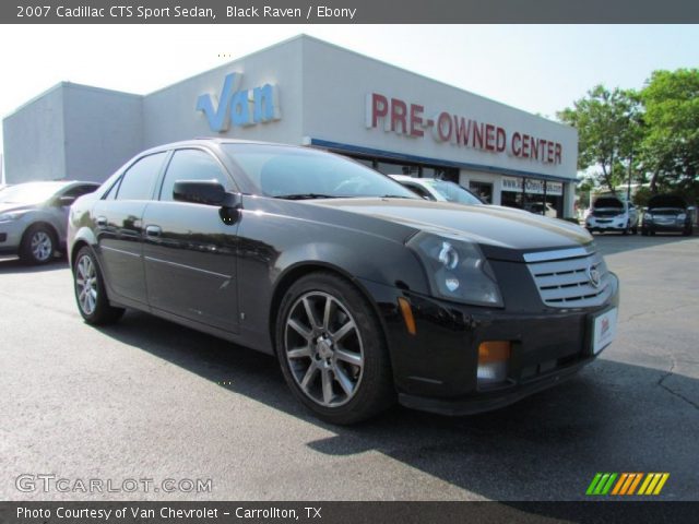 2007 Cadillac CTS Sport Sedan in Black Raven