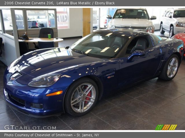 2006 Chevrolet Corvette Z06 in LeMans Blue Metallic